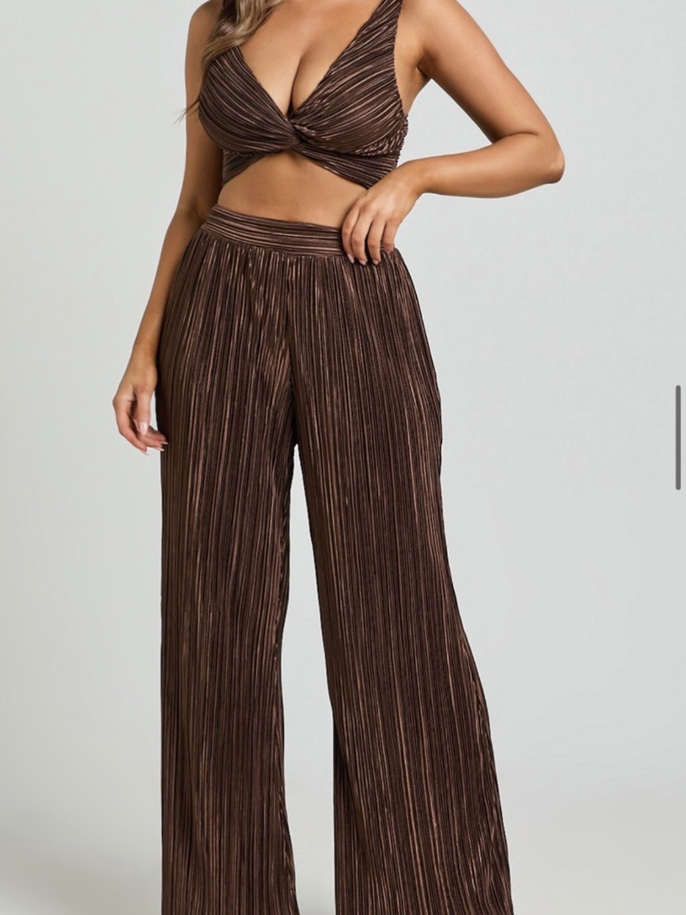 Brown Showpo Matching Set